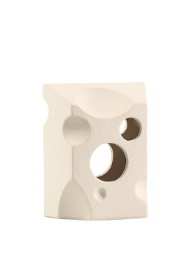 侘寂陶瓷洞洞几何家居桌面装饰品