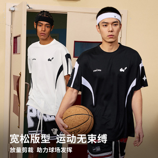 维动宝可梦联名短袖投篮服T恤男