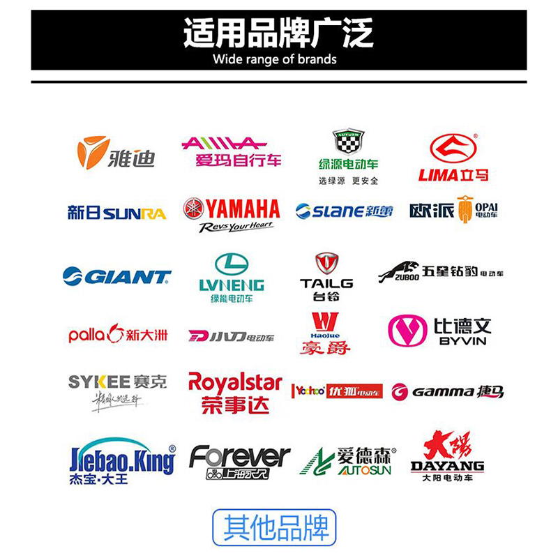 电动电瓶车控制器48V350W60V500W72V爱玛雅迪双模新日三轮车通用 - 图0