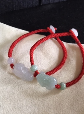 十年老店本命年红绳手工编织儿童