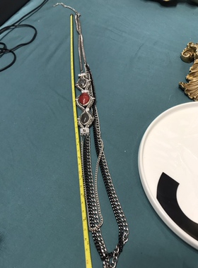 Robert rose中古双面超长多层复古项链