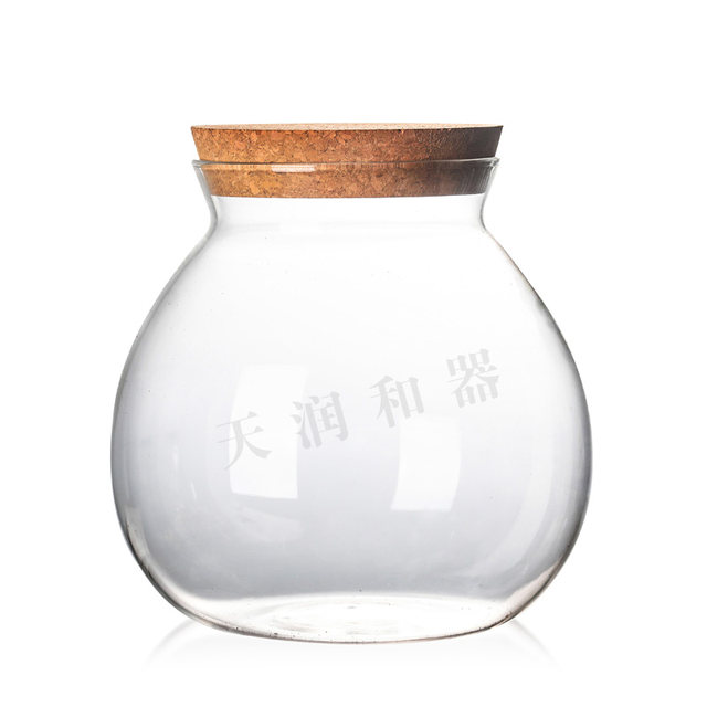 ການເກັບຮັກສາເມັດພືດ Tianrunhezi ສົ່ງຟຣີກະປ໋ອງຜະນຶກເຂົ້າກັນດ້ວຍແກ້ວ