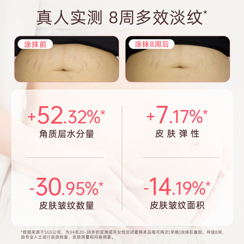 MamaKids胸部美容精华液+防妊娠纹乳霜150g孕期孕妇身体护理组合 - 图1