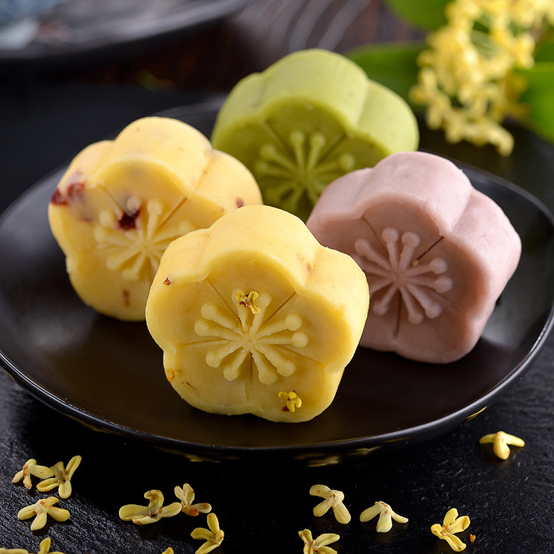 2斤原味广西桂林特产老年人桂花糕 古磨坊传统糕点