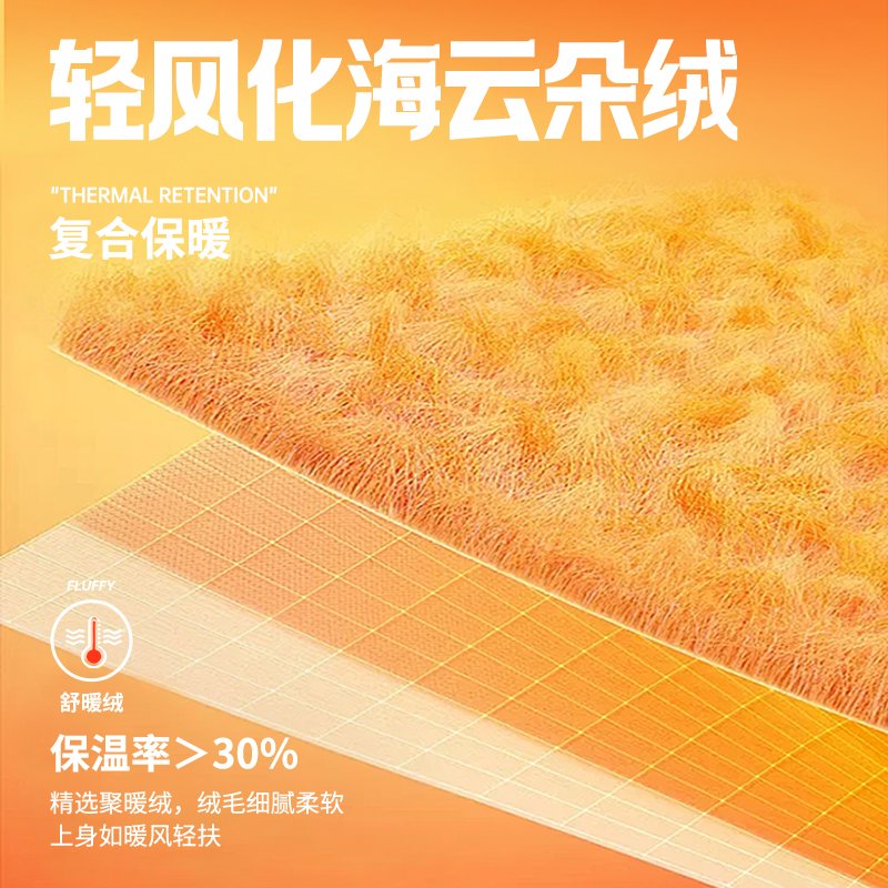 鸿星尔克加绒卫衣男2025秋冬新款男士圆领运动套头衫长袖上衣男装