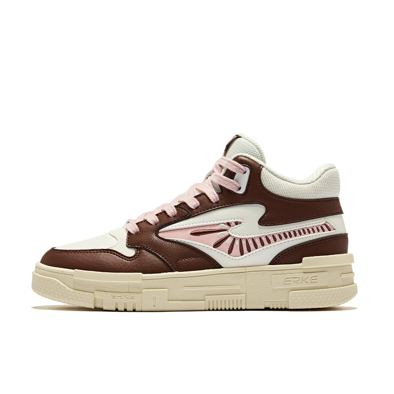 木兰鸿星尔克女鞋冬季新款板鞋厚底增高休闲鞋高帮鞋子百搭运动鞋,淘宝优惠券,粉丝福利购,淘宝优惠卷