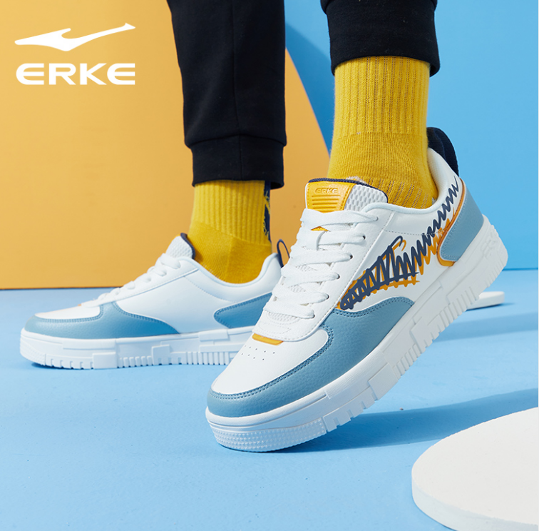 鸿星尔克小白鞋2023春季新款男鞋 鸿星尔克板鞋