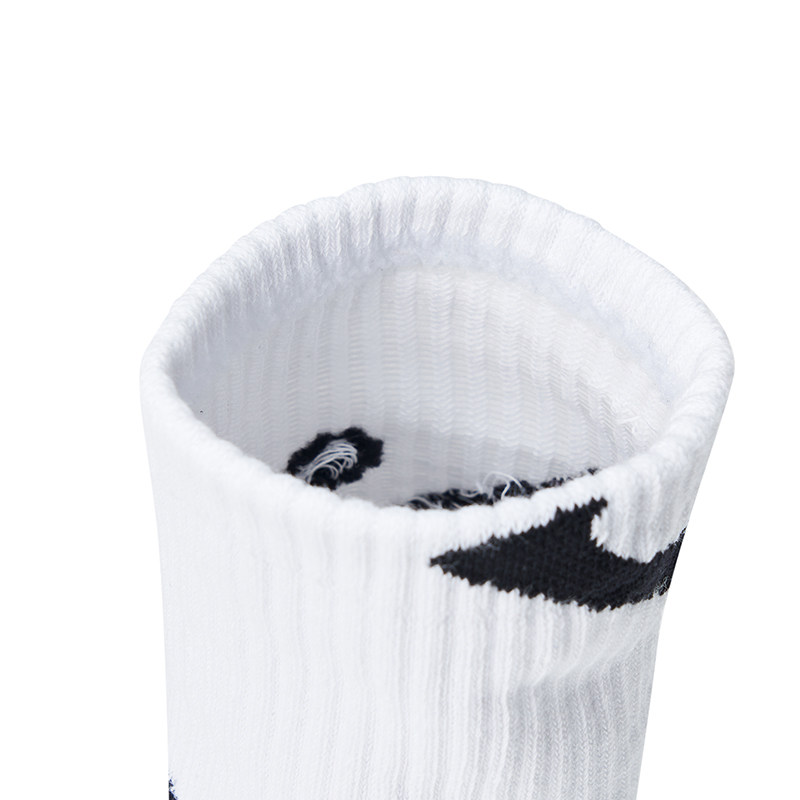 2双装鸿星尔克长袜冬季新款男士运动休闲袜子跑步篮球袜百搭白袜,淘宝优惠券,粉丝福利购,淘宝优惠卷