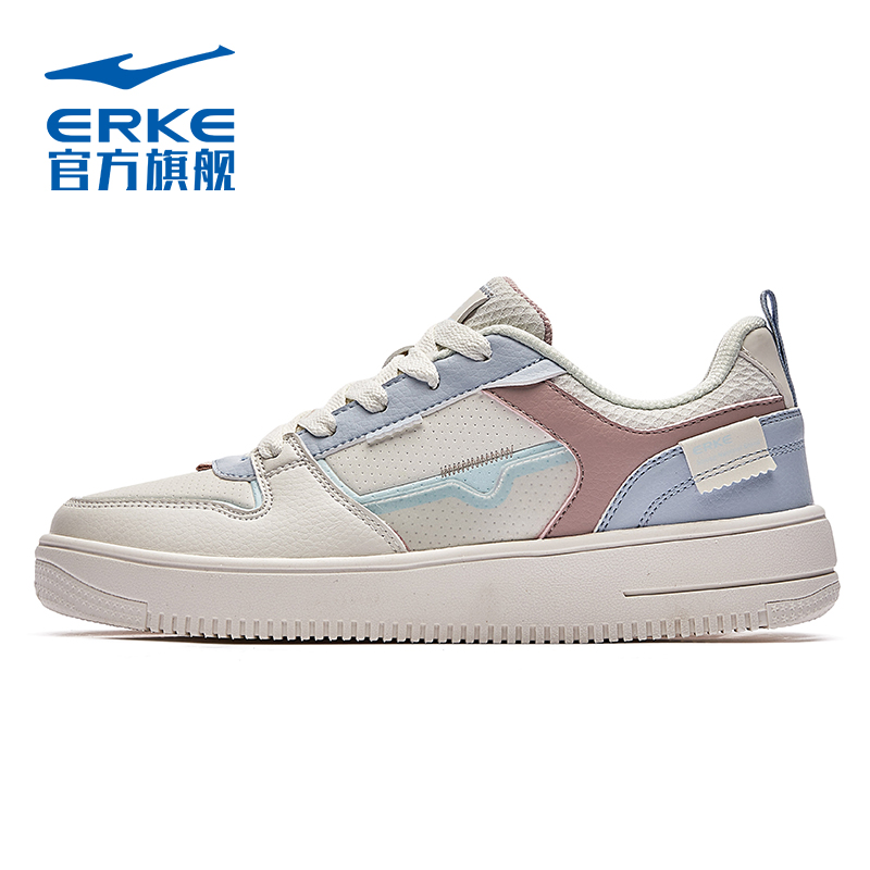 鈴蘭鴻星爾克女鞋板鞋厚底小白鞋冬新款空軍一號鞋子休閑運動鞋女_鴻星爾克官方旗艦店_運動鞋new