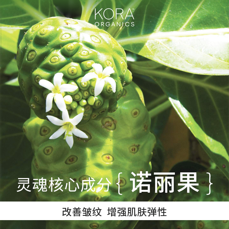 KORA Organics有机诺丽果面部保湿精华油50ml送正装姜黄洁面150ml - 图2