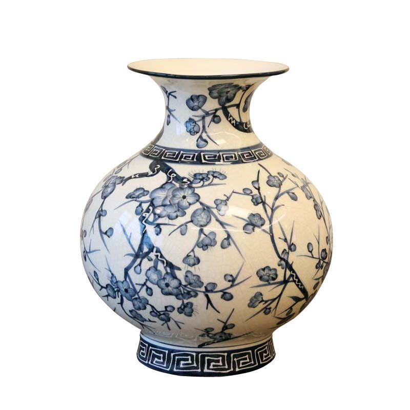 精选新中式陶瓷花瓶摆件 手工y彩绘花瓶插花花器 O现代简约美式大,淘宝优惠券,粉丝福利购,淘宝优惠卷