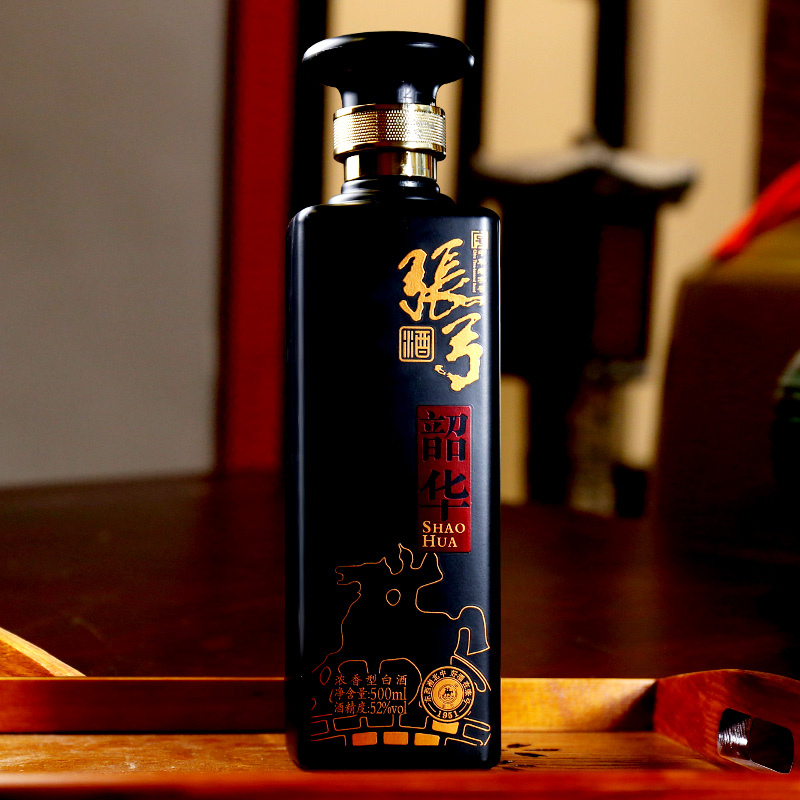 【中华老字号】张弓酒韶华52度*6瓶浓香型固态纯粮食白酒整箱特价