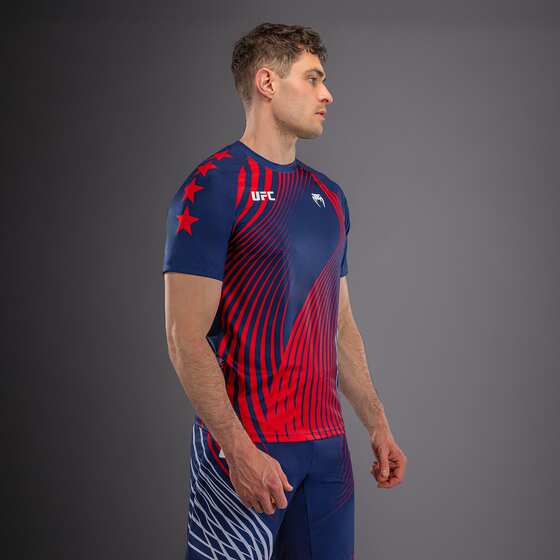 VENUM Venom UFC FREEDOM 250 men's quick-drying short-sleeved sweat-absorbent and breathable sports fitness training running