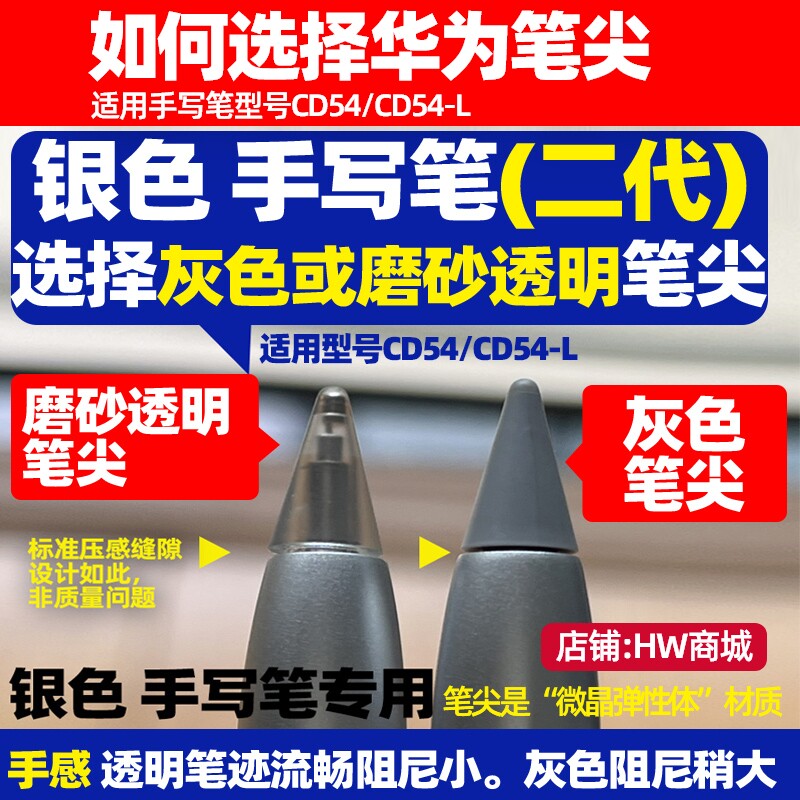 华为MPencil第二代笔尖原装手写笔MatePad Pro10.8/12.6 2021款