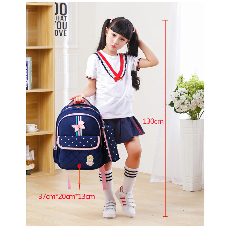 阳光8点小学生书包1-3年级韩版6-12岁可爱女童双肩包减负超轻背包