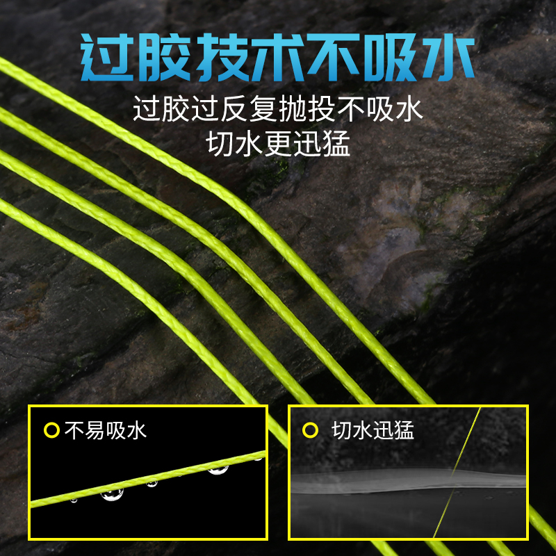 8编大力马锚鱼专用线500米pe线主线路亚远投大马力钓鱼线海钓子线 - 图2