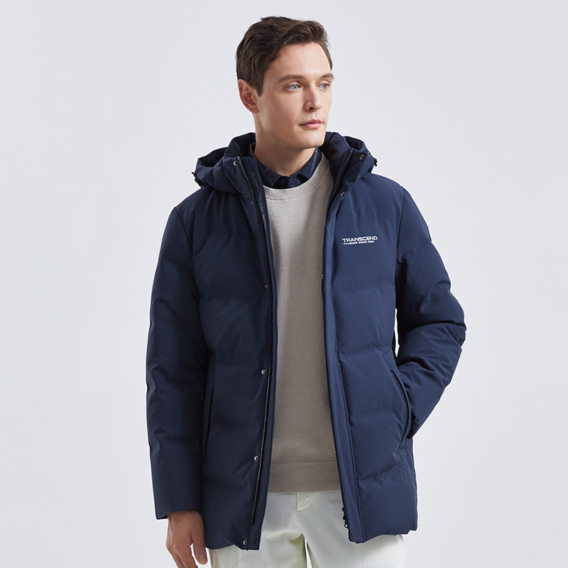 TA211585 2021 坦博尔羽绒服男 新款中长宽松可脱卸帽保暖冬季外套 TA211585 2021 坦博尔羽绒服男 新款中长宽松可脱卸帽保暖冬季外套