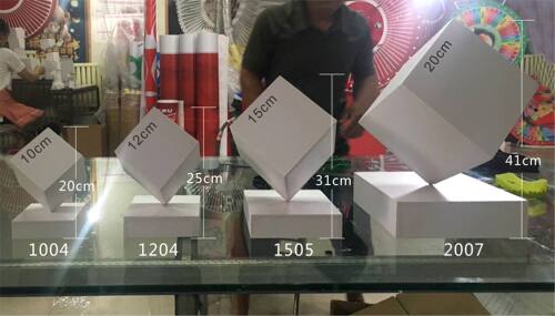 创意二维码摆件微信收款码收钱码支付扫码立体魔方公众号推广立牌 - 图2