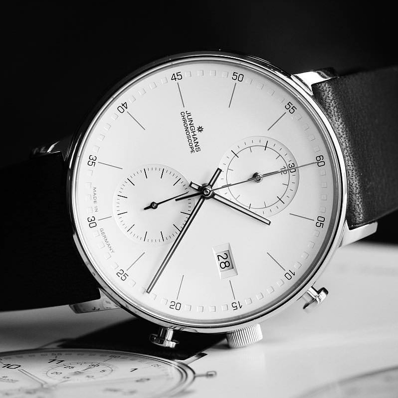 【老罗推荐】德国进口荣汉斯手表设计简约多功能石英男士女士腕表
