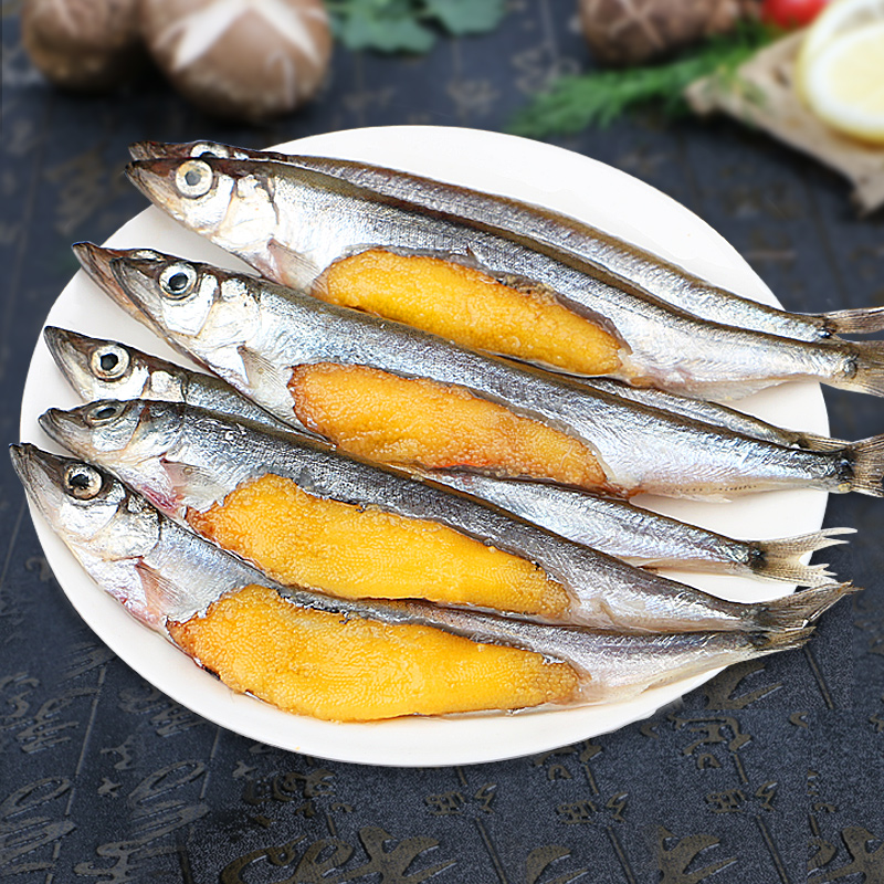 多春鱼满籽新鲜多籽鱼冷冻鱼籽鲜活海鲜特大海鱼烧烤商用食材6斤 - 图2