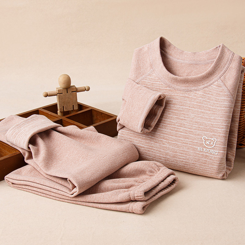 羽绒蚕丝保暖内衣套装青少年秋衣秋裤中大童加厚内搭秋冬儿童打底,淘宝优惠券,粉丝福利购,淘宝优惠卷