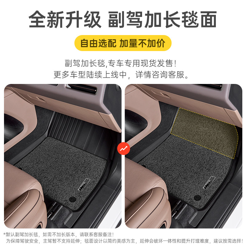 3W全TPE脚垫适用于理想i8 i6焕新版L9L8L7L6专用脚垫后备箱垫配件 - 图3