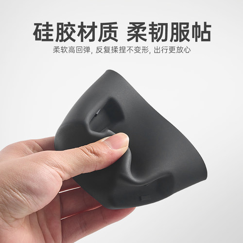 3W适用零跑D19 C11 B10 B01 A10 Lafa5中控水杯架硅胶防滑垫配件 - 图3