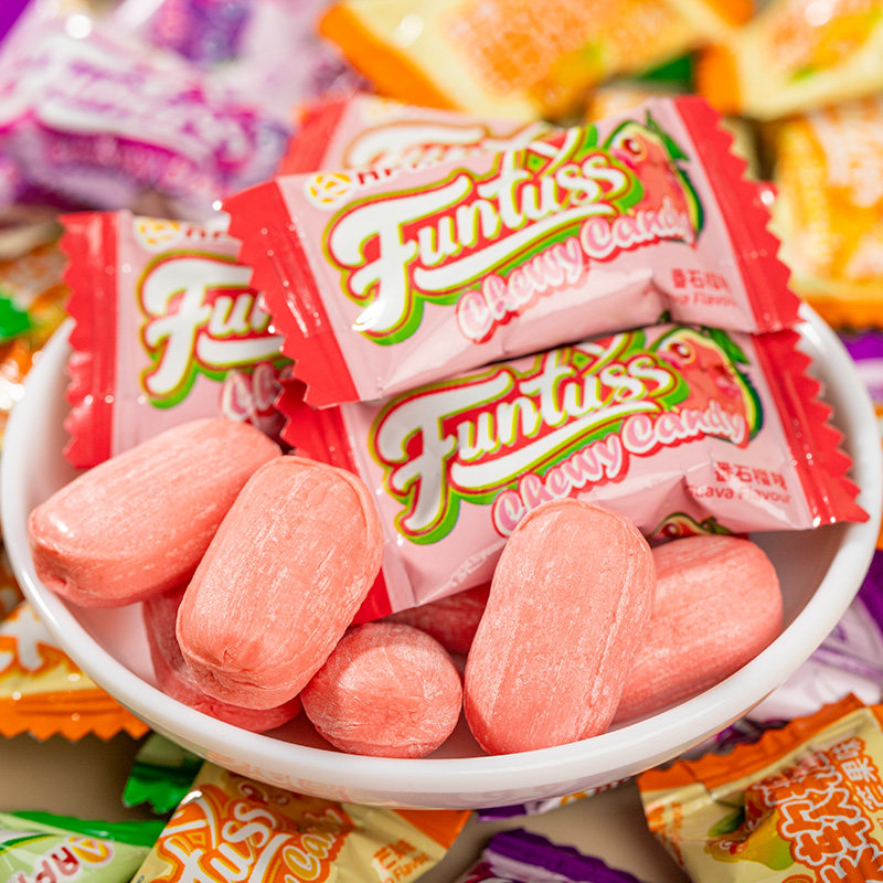 马来西亚进口欢特思软糖番石榴味喜糖芭乐水果糖结婚糖果年货零食,淘宝优惠券,粉丝福利购,淘宝优惠卷