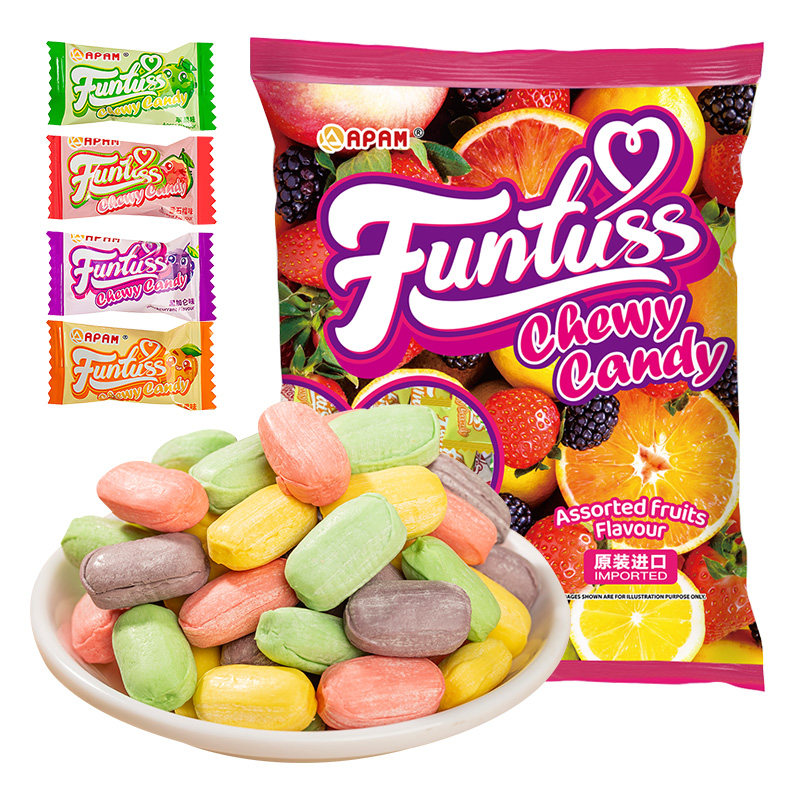 马来西亚进口欢特思软糖番石榴味喜糖芭乐水果糖结婚糖果年货零食,淘宝优惠券,粉丝福利购,淘宝优惠卷