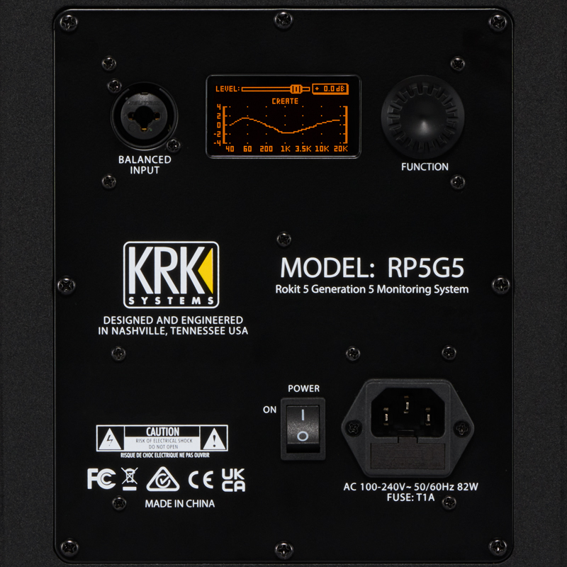 KRK音箱G5 Rokit 5/7/8 RP5录音棚有源监听音箱HIFI音响电音CL5-图3