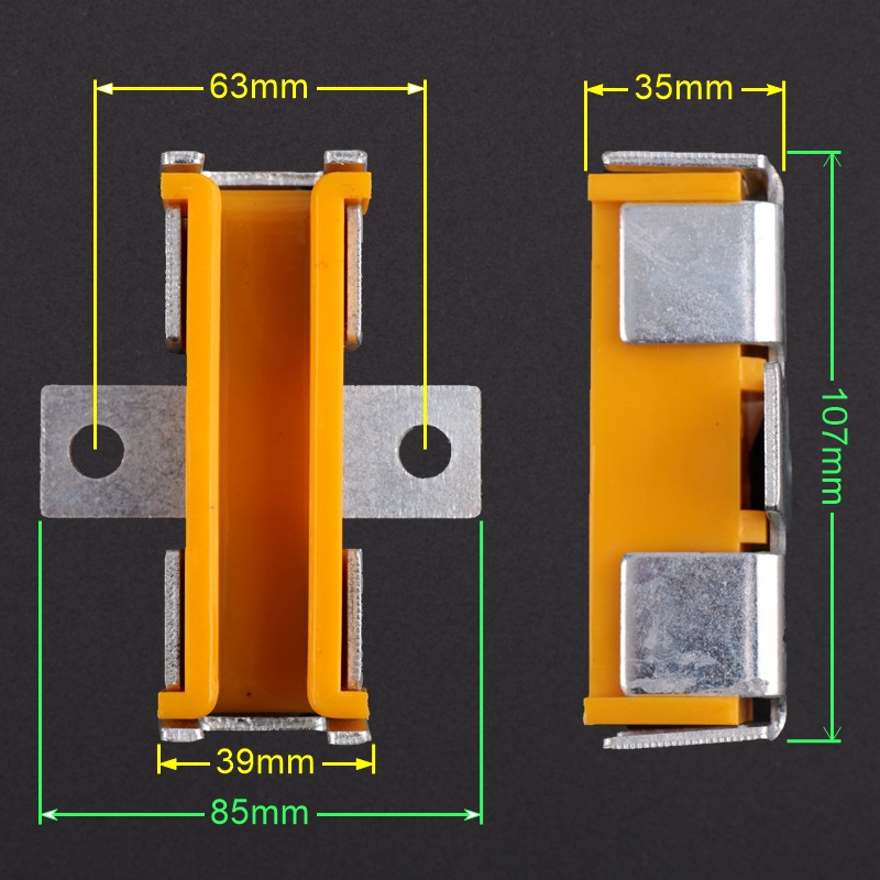 适用于奥的斯电梯配件 西子OTIS无机房导靴100mm*16mm导靴靴衬 - 图0