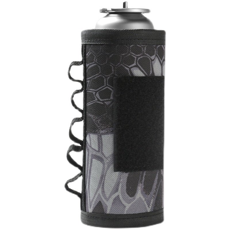 户外瓦斯卡式炉气罐保护套防撞击燃气储物袋魔术贴保护套复古罩子,淘宝优惠券,粉丝福利购,淘宝优惠卷