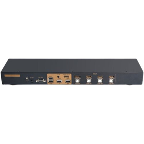 eKL-41HK机架式高清4口4K@30HzHDMI1.44进1出HDMIKVM切换器 - 图3