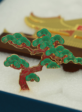 湖北武汉特色礼品黄鹤楼流沙画摆件送老外商务会议纪念品极目楚天