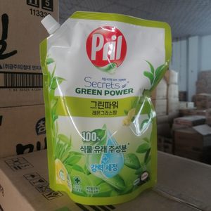 箱起另询韩国进口pril玉莹洗洁精芦荟柠檬两个味道1000ml补充装