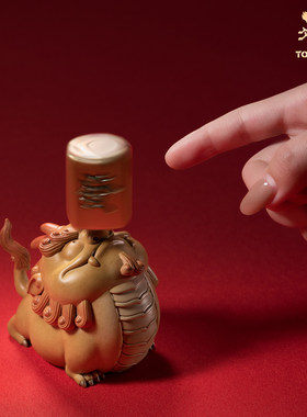 铜师傅《转大发》《转大顺》客厅办公室貔貅铜摆件解压把玩工艺品