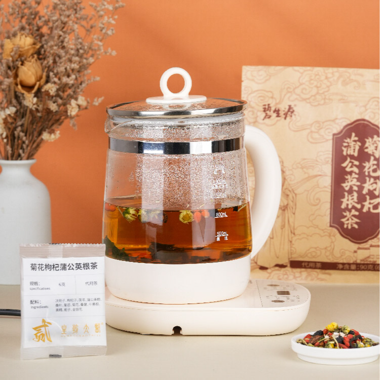 碧生源菊花枸杞蒲公英决明子茶花茶正品养生茶养护熬夜肝火茶包