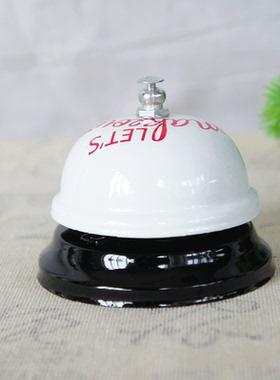 金属传菜铃铛厨房叫餐铃呼叫传唤吧台铃酒吧铃酒店手按铃上菜铃铛