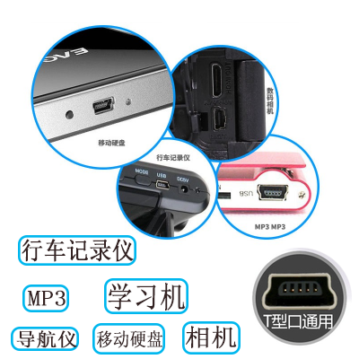 华为T552 C5070 C2857 C5730 C5720 T2281 T2211手机数据充电线器-图2