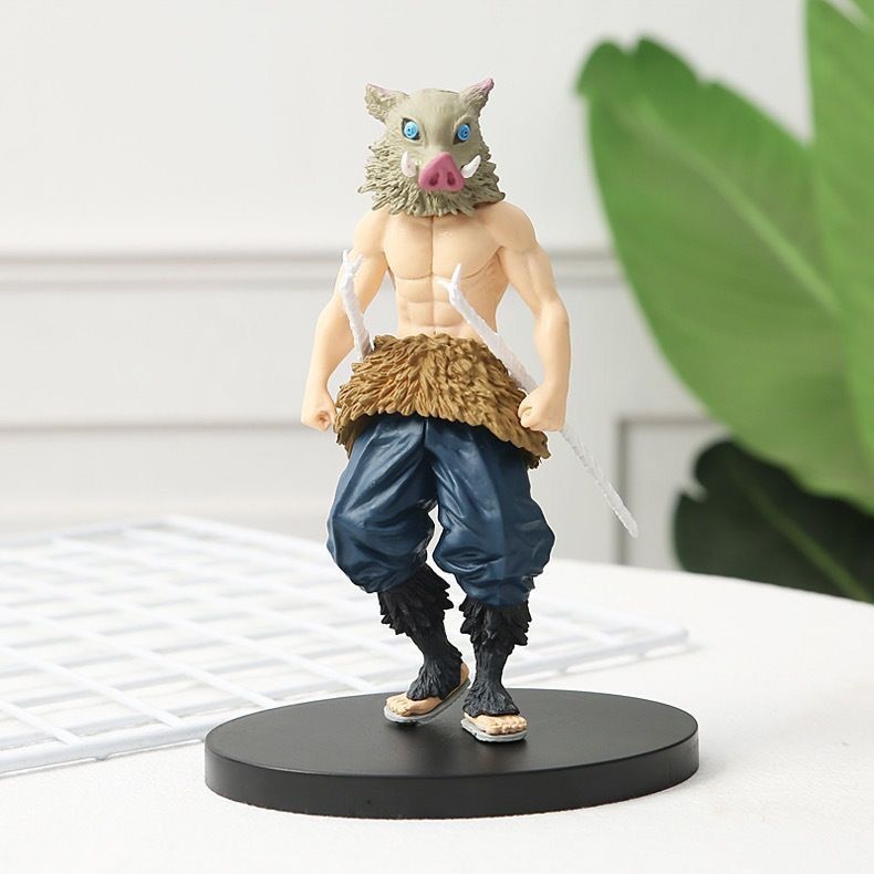 鬼灭之刃手办动漫周边炭治郎弥豆子我妻善逸全套摆件模型礼物玩具 - 图2