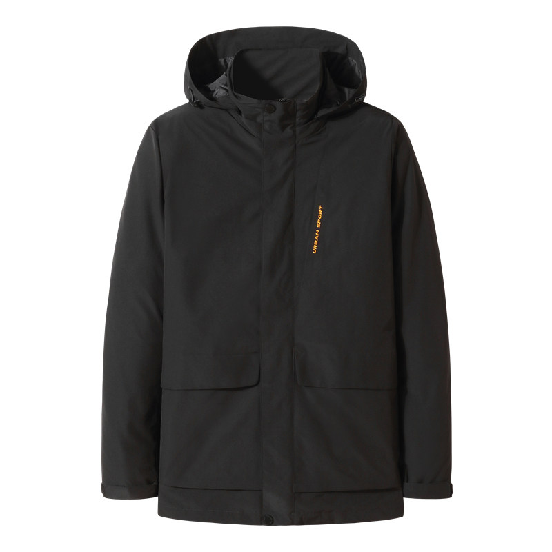 男士春秋户外单层冲锋衣号胖子夹克 远路者夹克