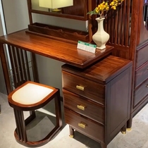 New Chinese solid wood dresser bucket cabinet integrated bedroom with storage locker Ukinwood Makeup Desk Corner Desk