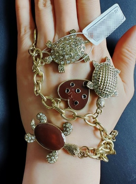 【海龟湾】质感重工釉彩手链[欧美设计师品牌孤品独件/满100包邮]