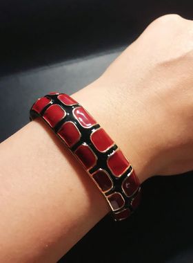 拼色欧美风独家孤品手镯满百包邮