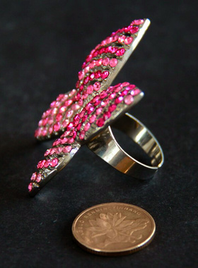 欧美风独家孤品戒指满100包邮