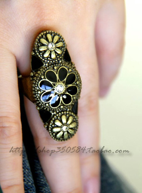 隐喻纯铜夸张质感戒指独家孤品