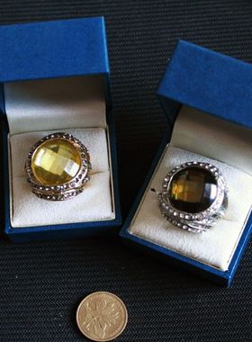 宝石欧美风独家孤品戒指满百包邮