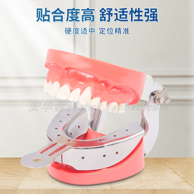 不锈钢牙托口腔取模托盘牙科304不锈钢牙齿修复正畸印模齿科材料 - 图2