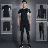 Приятный телу баскетбольный шелковый быстросохнущий летний спортивный костюм для спортзала для тренировок, для бега