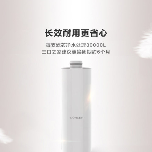 科勒随心雨淋浴净化器滤芯K-R75751T-NA - 图2